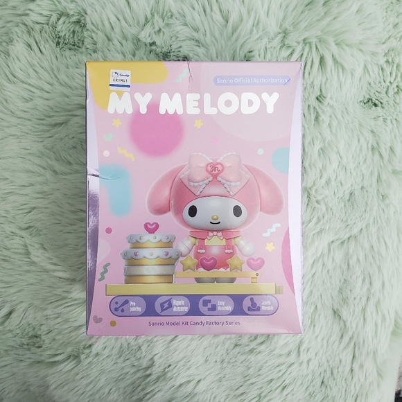 Jaka Sanrio My Melody Candy Factory Model Kit Figure Figurine - Picture 2 of 7